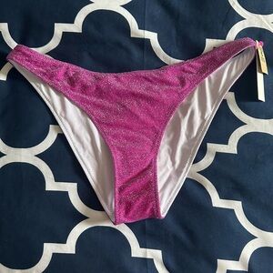 Sparkly Pink Bikini Bottom